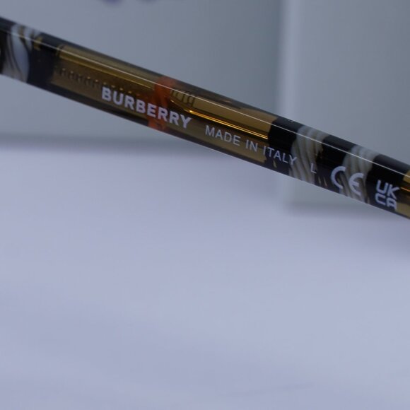 Burberry BE2429 4163 Cat Eye Eyeglasses 50mm – Check Sand - Picture 8 of 11